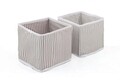 Set organizator, Dynasty, 960DYN1402,  Dimensiune: 14 x 28 x 14 cm (1 bucată), Gri/Alb