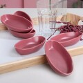 Set boluri pentru aperitive, Keramika, 275KRM1755, Ceramica , 14 cm, 6 piese, Roz prafuit