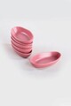 Set boluri pentru aperitive, Keramika, 275KRM1755, Ceramica , 14 cm, 6 piese, Roz prafuit