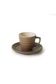 Set cesti de cafea, Keramika, 275KRM2175, Ceramica , Nu absoarbe apa, Crema mata