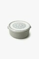 Set recipiente depozitare, Keramika, 275KRM2123, Ceramica , Nu absoarbe apa, Alb mat