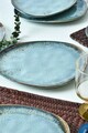 Set platouri servire desert, Keramika, 275KRM2217, Ceramica , Nu absoarbe apa, Turcoaz