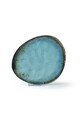 Set platouri servire desert, Keramika, 275KRM2217, Ceramica , Nu absoarbe apa, Turcoaz