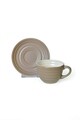 Set pentru ceai, Keramika, 275KRM2219, Ceramica , Nu absoarbe apa, Taupe Mat