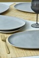 Set platouri servire, Keramika, 275KRM2212, Ceramica , Nu absoarbe apa, Gri Mat