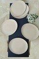 Set platouri servire, Keramika, 275KRM2160, Ceramica , Nu absoarbe apa, Crem