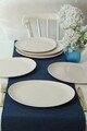 Set platouri servire, Keramika, 275KRM2160, Ceramica , Nu absoarbe apa, Crem