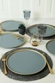 Set platouri servire, Keramika, 275KRM2162, Ceramica , Nu absoarbe apa, Verde