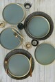 Set platouri servire, Keramika, 275KRM2162, Ceramica , Nu absoarbe apa, Verde