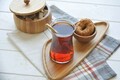 Tablă de prezentare a alimentelor din bambus, Hermia, 126MBM1138, Maro