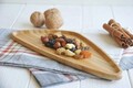 Tablă de prezentare a alimentelor din bambus, Hermia, 126MBM1138, Maro
