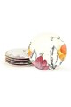 Set platouri servire desert, Keramika, 275KRM2201, Ceramica , Nu absoarbe apa, Alb mat