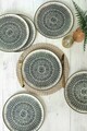 Set platouri servire, Keramika, 275KRM2110, Ceramica , Nu absoarbe apa, Crem