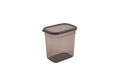 Set recipiente depozitare, Kosova, 430KSV1525, Plastic , Dimensiune: 12 x 16,5 x 27,5 cm / 3200 ml (4 bucăți), Antracit