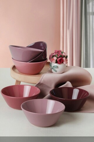 Set boluri, Keramika, 275KRM1890, Ceramica , Nu absoarbe apa, Mov