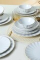 Serviciu de masa, Keramika, 275KRM2119, Ceramica , Nu absoarbe apa, Alb/Auriu