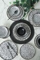 Serviciu de masa, Keramika, 275KRM2118, Ceramica , Nu absoarbe apa, Alb/Negru