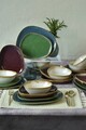 Serviciu de masa, Keramika, 275KRM2225, Ceramica , Nu absoarbe apa, Multicolor