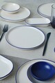 Set de mic dejun, Keramika, 275KRM1963, Ceramica , Nu absoarbe apa, Albastru/Alb