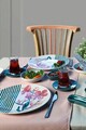 Set de mic dejun, Keramika, 275KRM1797, Ceramica , Farfurie intinsa 26 cm, Multicolor