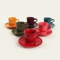 Set cesti de cafea, Keramika, 275KRM1763, Ceramica , Nu absoarbe apa, Multicolor