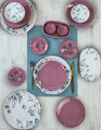 Set de mic dejun, Keramika, 275KRM1698, Ceramica , Nu absoarbe apa, Roz