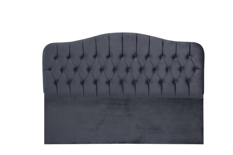 Tablie de pat, Mindy, Vassi 150, 150x125x6 cm, PAL, Antracit