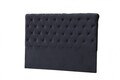 Tablie de pat, Mindy, Sonata 120, 120x125x6 cm, PAL, Antracit