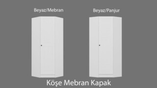 74x190x52 cm, Alb
