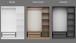 135x210x52 cm, Antracit