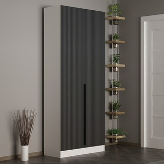90x210x35 cm, Antracit