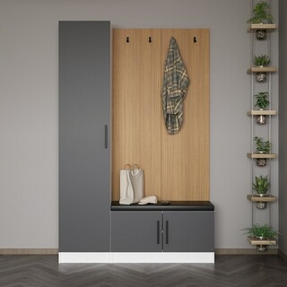135x210x35 cm, Antracit