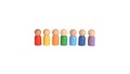 Jucarie pentru landou/carucior, Hanah Home, Waldorf, 6x3 cm, Multicolor