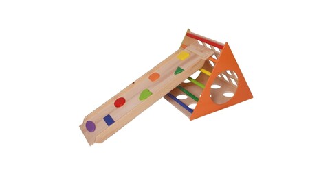 Jucarie pentru landou/carucior, Hanah Home, Prisma and Ramp, Multicolor