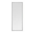 Oglinda Cheval, Leona, Cheval 105, 40x105 cm, Plastic, Alb