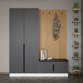 180x210x35 cm, Antracit