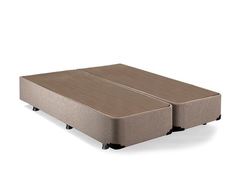 Baza de pat dublu, Niron, Luna Double, Bej