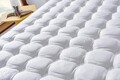 Saltea de pat, Niron, London 90x190 cm Single Size FR Fabric PocketSpring Luxury Mattress, Husă: FR Saten Fabric, Alb