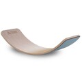 Placă de echilibru din lemn, Sweetie, Wavy Board, 81x22x30 cm, Lemn, Albastru
