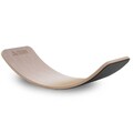 Placă de echilibru din lemn, Sweetie, Wavy Board, 81x22x30 cm, Lemn, Gri