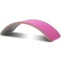 Placă de echilibru din lemn, Sweetie, Wavy Board, 81x22x30 cm, Lemn, Alb/Roz