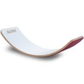 Placă de echilibru din lemn, Sweetie, Wavy Board, 81x22x30 cm, Lemn, Alb/Roz