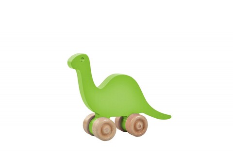 Jucarie pentru landou/carucior, Hanah Home, Dinosaur, 15x13x5 cm, Verde