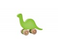 Jucarie pentru landou/carucior, Hanah Home, Dinosaur, 15x13x5 cm, Verde