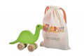 Jucarie pentru landou/carucior, Hanah Home, Dinosaur, 15x13x5 cm, Verde