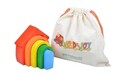 Jucarie pentru landou/carucior, Hanah Home, House Syntax, 16x12x5 cm, Multicolor