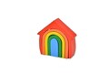 Jucarie pentru landou/carucior, Hanah Home, House Syntax, 16x12x5 cm, Multicolor