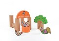 Jucarie pentru landou/carucior, Hanah Home, Chicken House, 19x25x17 cm, Multicolor