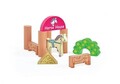 Jucarie pentru landou/carucior, Hanah Home, Horse House, 30x17x26 cm, Multicolor
