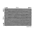Tablie de pat, Comforty, Fuga 180, 180x100x3 cm, PAL, Stejar